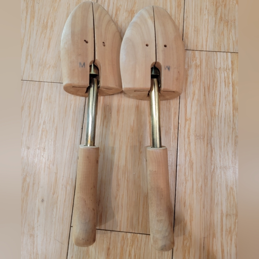 Vintage Hanover® Cedar Shoe Stretcher Shoe Trees Size M - Picture 5 of 5